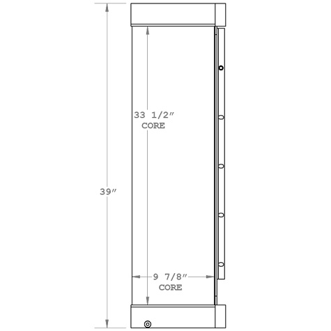 270874 - Industrial Oil Cooler Oil Cooler