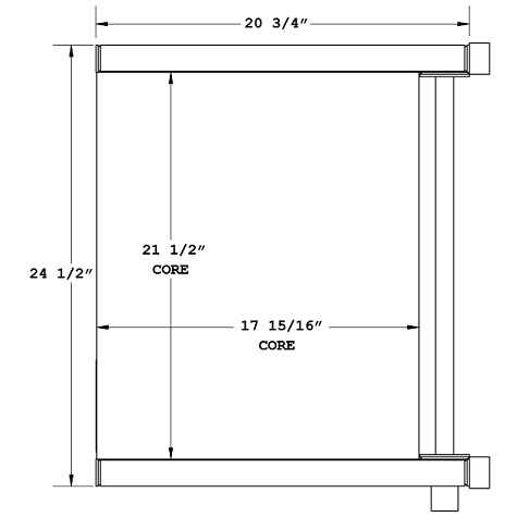 270877 - Industrial Oil Cooler Oil Cooler