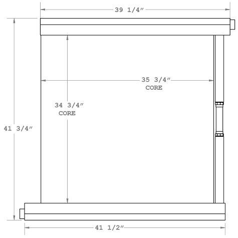 270884 - Industrial Oil Cooler Oil Cooler