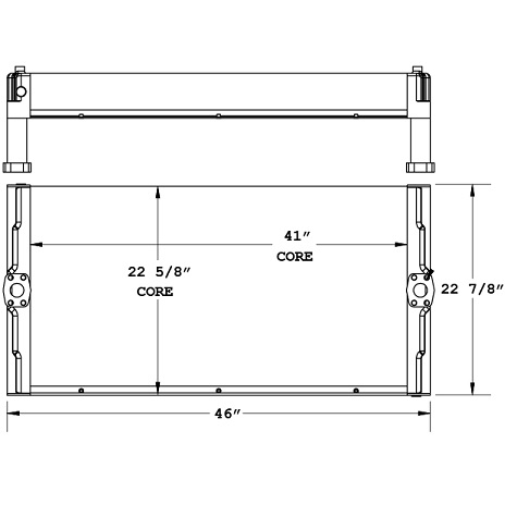 270885 - Liebherr Oil Cooler Oil Cooler