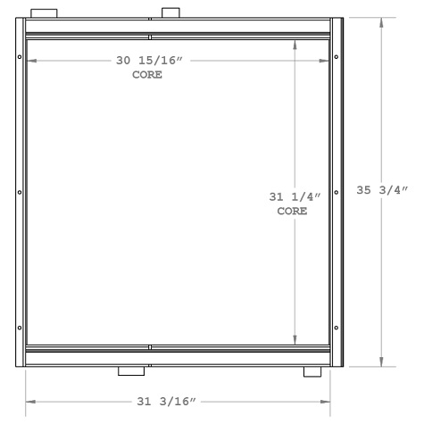 270887 - Industrial Oil Cooler Oil Cooler