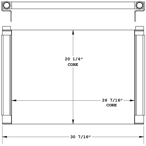 270893 - Taylor Forklift Oil Cooler Oil Cooler