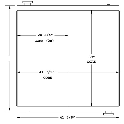 270894 - 1978 American Crane 8460 Oil Cooler Oil Cooler