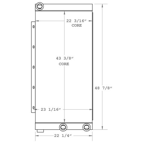 270899 - Industrial Oil Cooler Oil Cooler