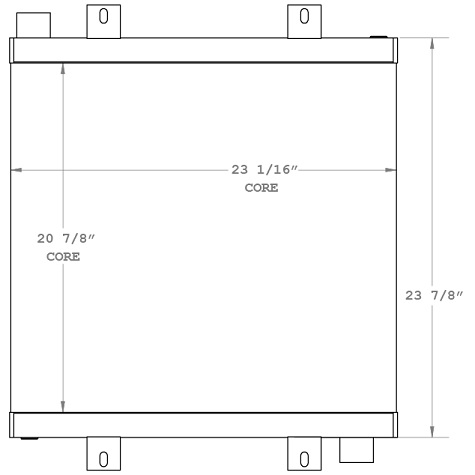 270904 - Canron Tamper Oil Cooler Oil Cooler