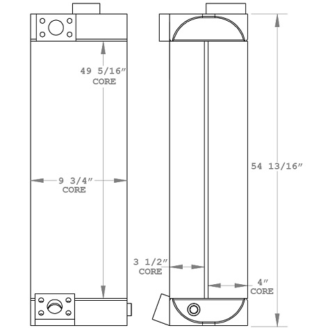 270911 - Industrial Oil Cooler Oil Cooler