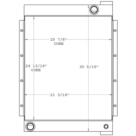 270914 - Industrial Compressor Oil Cooler Oil Cooler