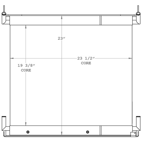 270922 - John Deere Oil Cooler Oil Cooler