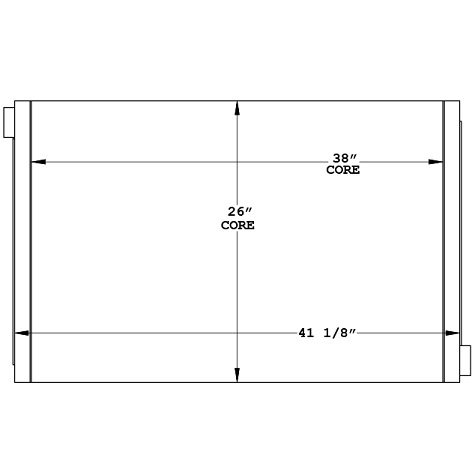 270928 - Hydraulic Drill Oil Cooler Oil Cooler