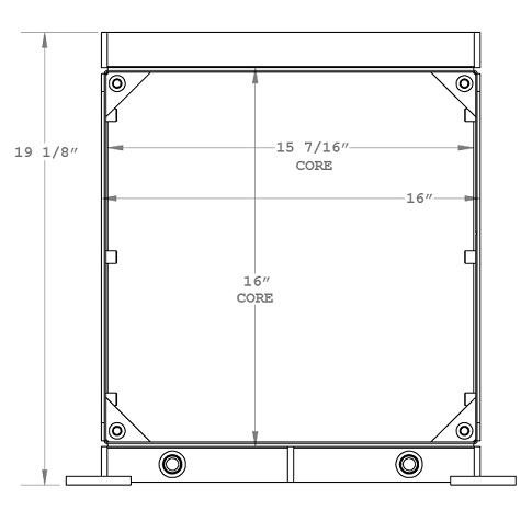 270942 - Industrial Oil Cooler Oil Cooler