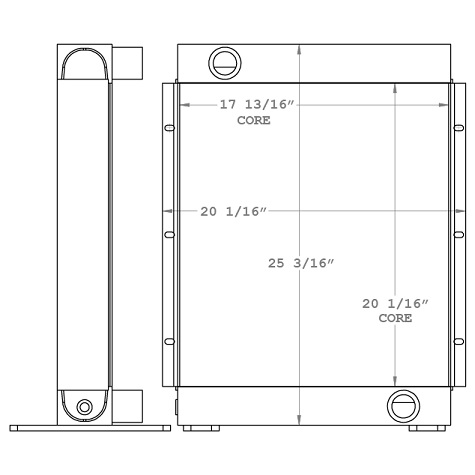 270954 - Amusement Ride Oil Cooler Oil Cooler