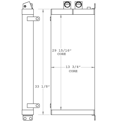 270955 - Caterpillar CS-663E Oil Cooler Oil Cooler