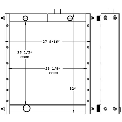 270962 - Industrial Oil Cooler Oil Cooler