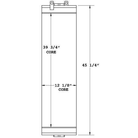 270963 - Komatsu D66S-1 Oil Cooler Oil Cooler