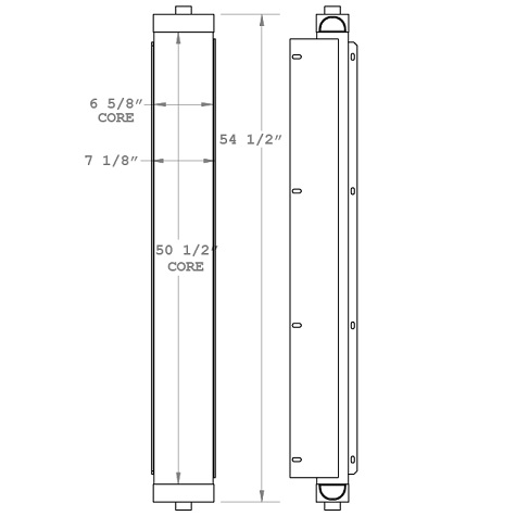 270973 - 2000 Country Coach Magna Oil Cooler Oil Cooler