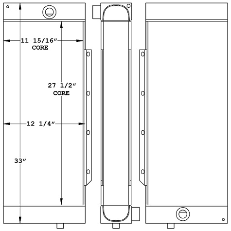 270978 - JCB JS180 Oil Cooler Oil Cooler