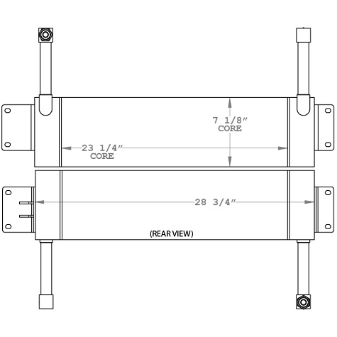 270982 - Hydundai HL740-TM-7 Hydraulic Oil Cooler Oil Cooler