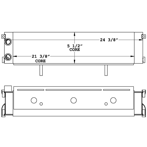 270992 - Hyster Lift Truck Oil Cooler Oil Cooler