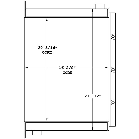 270995 - Industrial Oil Cooler Oil Cooler