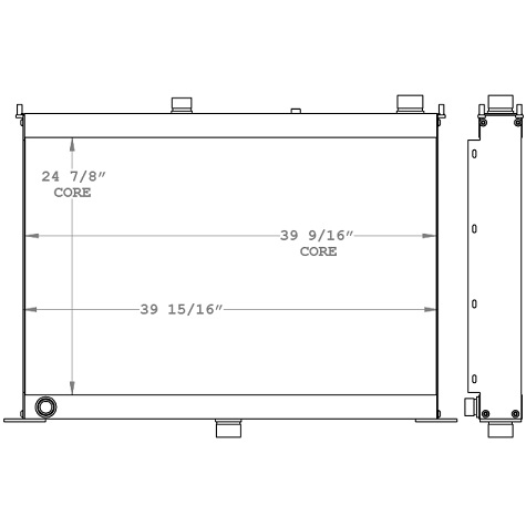 270997 - Hydraulic Press Brake Oil Cooler Oil Cooler