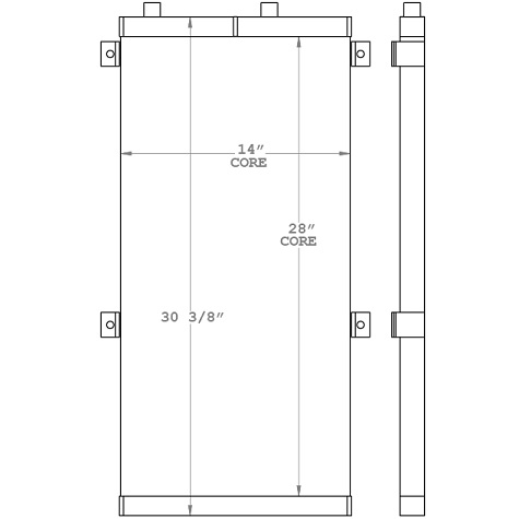 271003 - Industrial Oil Cooler Oil Cooler