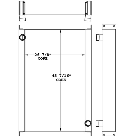 271011 - Industrial Air Compressor Oil Cooler Oil Cooler