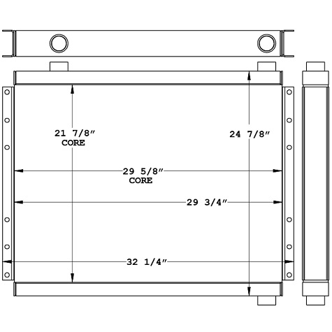 271020 - Industrial Oil Cooler Oil Cooler