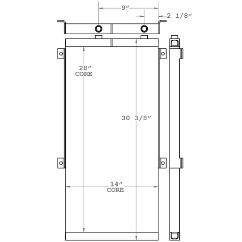 271032 - Industrial Oil Cooler Oil Cooler