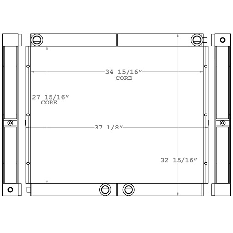 271042 - McCloskey International I44V3 Impact Crusher Oil Cooler Oil Cooler