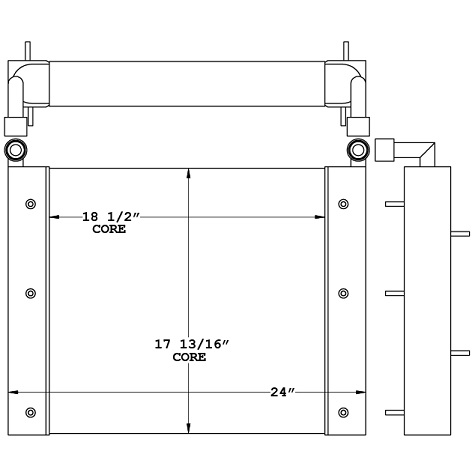 271056 - Industrial Oil Cooler Oil Cooler