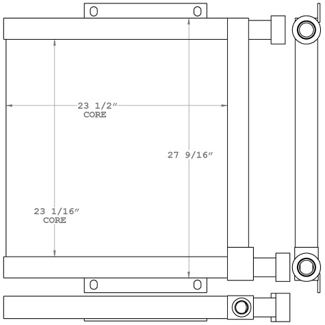 271063 - Industrial Oil Cooler Oil Cooler