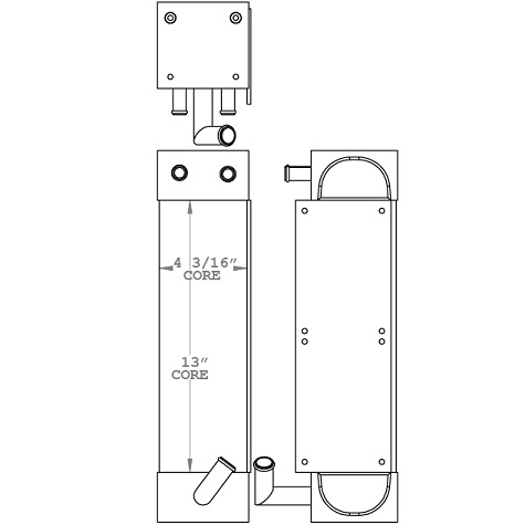 271064 - Industrial Oil Cooler Oil Cooler