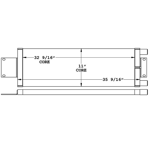 271072 - Crane Fuel Cooler Oil Cooler