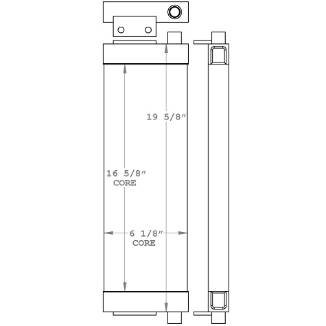 271077 - John Deere Oil Cooler Oil Cooler