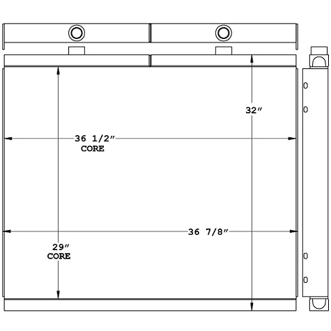 271083 - Air Compressor Oil Cooler Oil Cooler