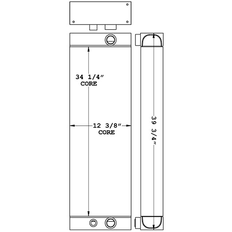 271087 - Industrial Oil Cooler Oil Cooler