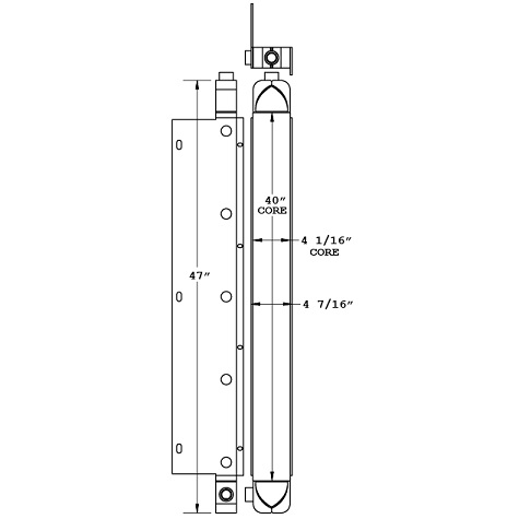 271088 - Monaco / Roadmaster Motorhome Transmission Oil Cooler Oil Cooler