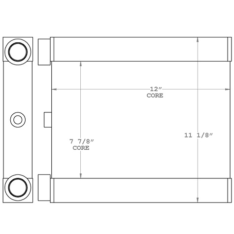 271105 - Setrab Industrial Oil Cooler Oil Cooler