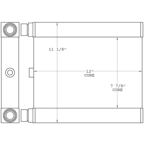 271106 - Setrab Industrial Oil Cooler Oil Cooler