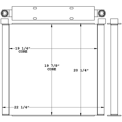 271116 - Industrial Oil Cooler Oil Cooler