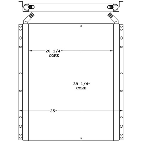 271123 - Sumitomo SC2500 Crane Oil Cooler Oil Cooler