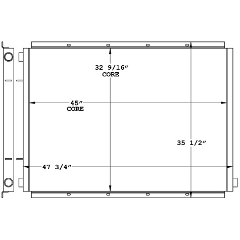 271124 - Industrial Oil Cooler Oil Cooler