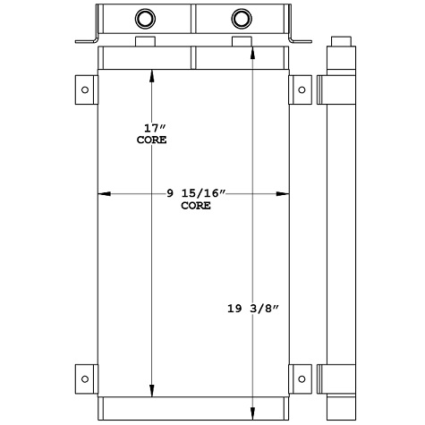 271134 - Industrial Oil Cooler Oil Cooler