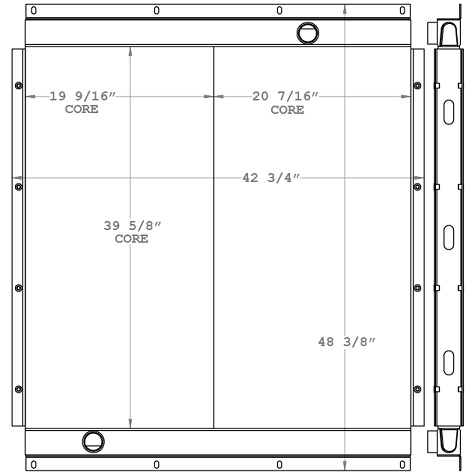 271137 - Drill Rig Transmission Oil Coooler Oil Cooler