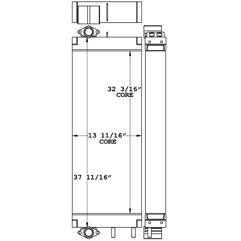 271159 - Komatsu PC160-7 Hydraulic Oil Cooler Oil Cooler