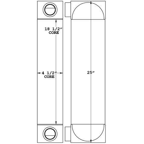 271160 - Cummins Tier IV Oil Cooler Oil Cooler