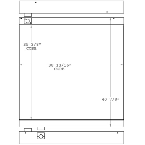 271194 - Kaeser Air Compressor Oil Cooler Oil Cooler