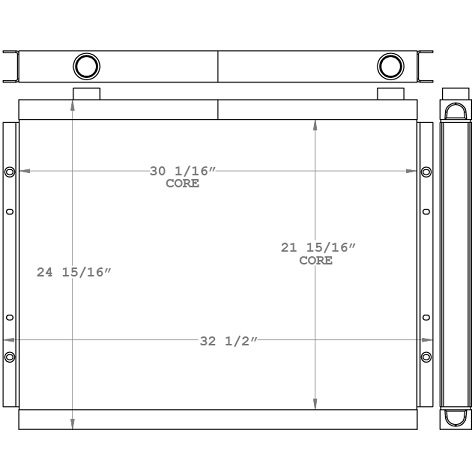 271199 - Military Application Oil Cooler Oil Cooler