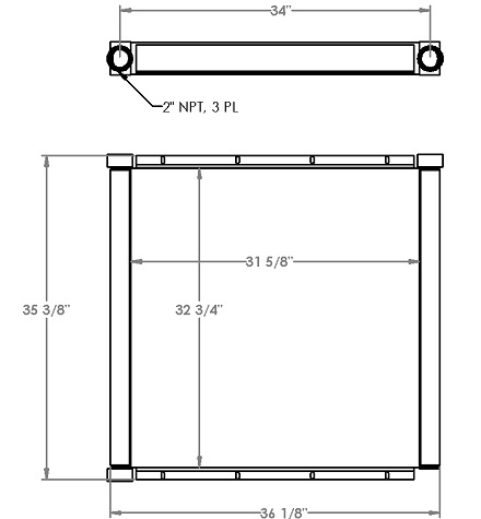 271215 - Sandvik Oil Cooler Oil Cooler