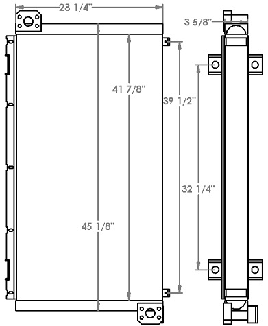 271232 - Industrial Oil Cooler Oil Cooler